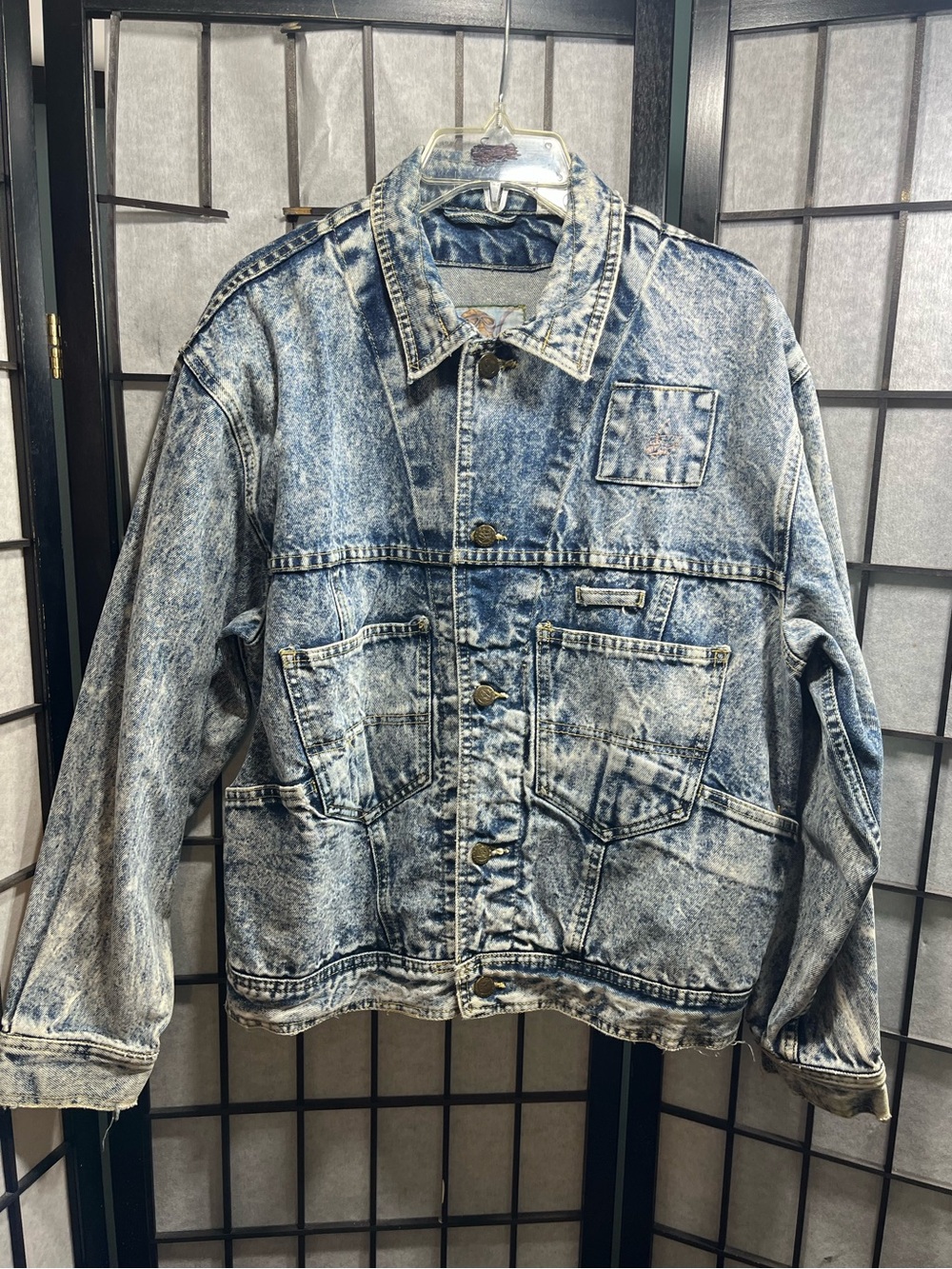Vintage Whipped Women's Acid Stonewashed Jacket